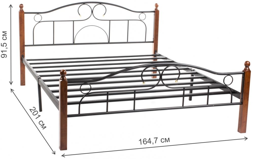 Кровать АТ-808 160x200