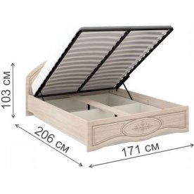 Двуспальная кровать Василиса