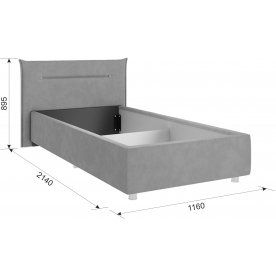 Односпальная кровать Альба