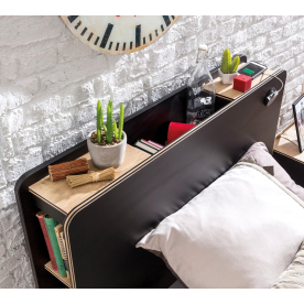 Односпальная кровать Black