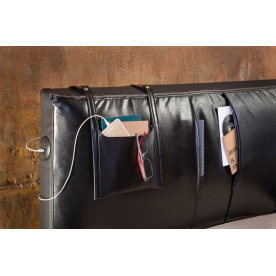 Односпальная кровать Dark Metal