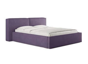 Односпальная кровать Europa лаванда микровелюр