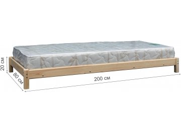 Односпальная кровать Изабелла