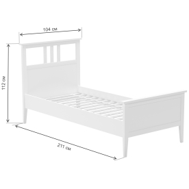 Односпальная кровать Leset Мира