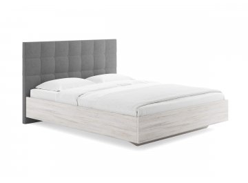 Односпальная кровать Luiza серый лаунж