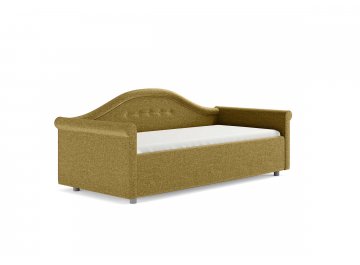 Односпальная кровать Maria горчичный кашемир
