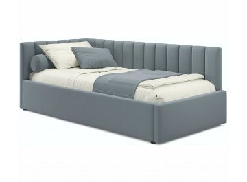 Односпальная кровать Milena серый