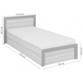 Односпальная кровать Нобиле