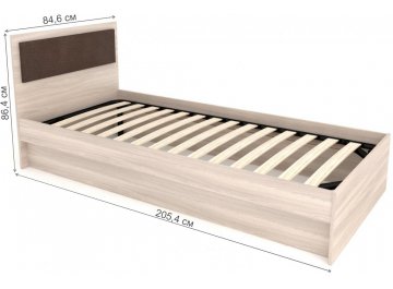 Односпальная кровать Сандра