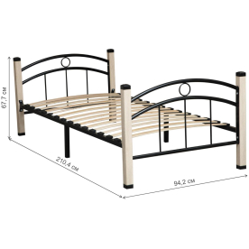 Односпальная кровать Скарлетт