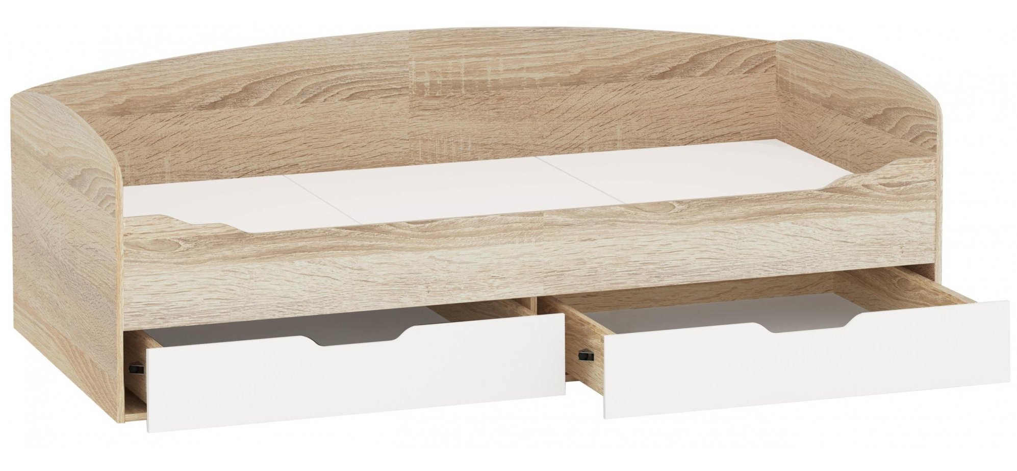 кровать стелла 90 дуб сонома