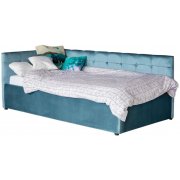 синий велюр