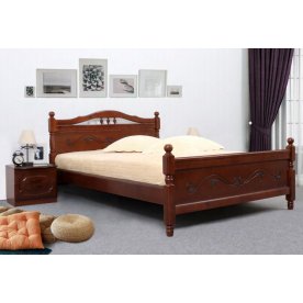 Полутораспальная кровать Людмила-17