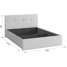 Полутораспальная кровать 1.4 Куба