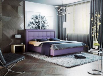 Полутораспальная кровать Афродита-8-1