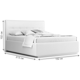 Полутораспальная кровать Bianco