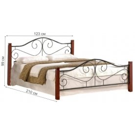 Полутораспальная кровать Джулиане