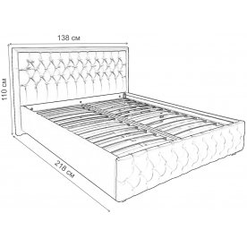 Полутораспальная кровать Флоренция