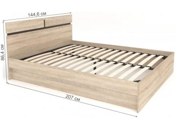 Полутораспальная кровать Карина