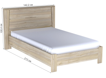 Полутораспальная кровать Юта