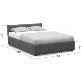 Полутораспальная кровать Moon Family 1221