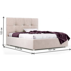 Полутораспальная кровать Lauria