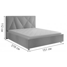 Полутораспальная кровать Милана