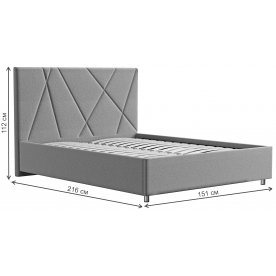 Полутораспальная кровать Милана