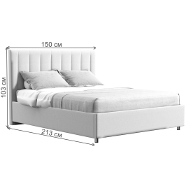 Полутораспальная кровать Модена