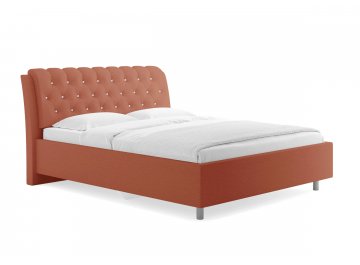 Полутораспальная кровать Olivia терракотовый тедди