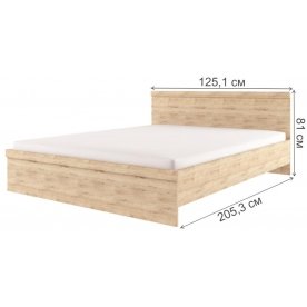 Полутораспальная кровать Оскар с основанием