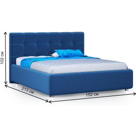 Полутораспальная кровать Sabina