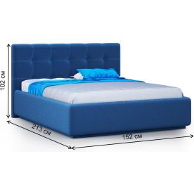 Полутораспальная кровать Sabina