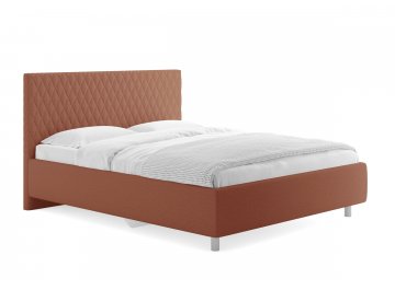 Полутораспальная кровать Stella терракотовый тедди