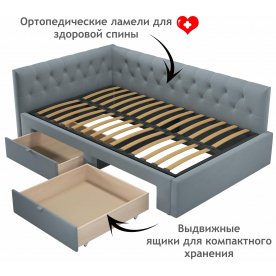 Полутораспальная кровать Ариэтта