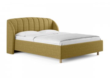 Полутораспальная кровать Valencia горчичный кашемир