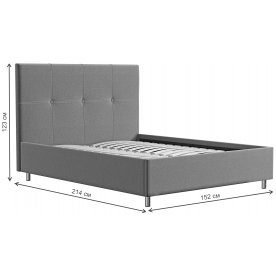 Полутораспальная кровать Венна