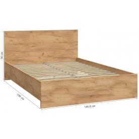 Полутораспальная кровать Виктория ВИ-33