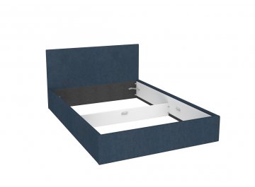 Полутороспальная кровать МДК Диана BLUE КР-BL1400