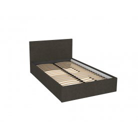 Полутороспальная кровать МДК Диана CHOCOLATE КР1-CH1200