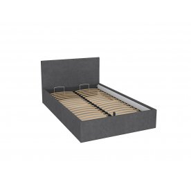 Полутороспальная кровать МДК Диана GRAFIT КР2-GR1200