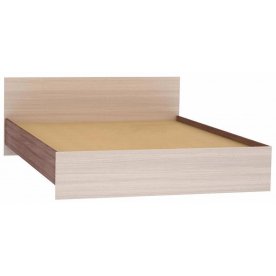 Кровать двуспальная Бася КР-558 160x200 ясень шимо светлый с матрасом