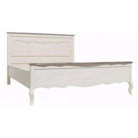 Кровать Leontina ST9341M 160x200 кофе с молоком с матрасом