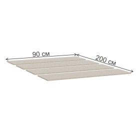 Ортопедическое основание 90х200 Лимм