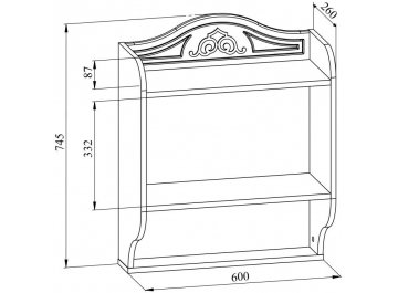 Полка Ассоль плюс АС-15