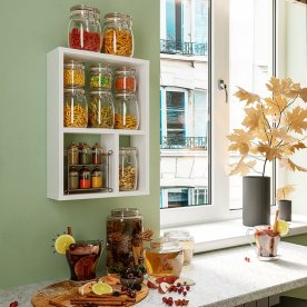 Полка Ион 6 белый