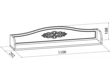 Полка Ассоль плюс АС-50