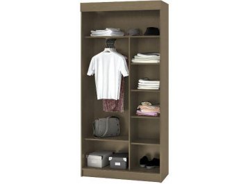 Шкаф-купе Евро шимо темный / шимо светлый