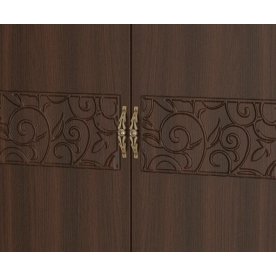 Шкаф двухдверный для одежды Ирис 11 дуб тортона