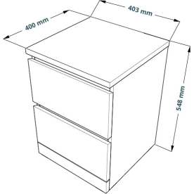 Прикроватная тумба Варма 2